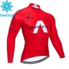 Maillot Cyclisme 2021 Ineos Grenadiers Hiver Thermal Fleece N005